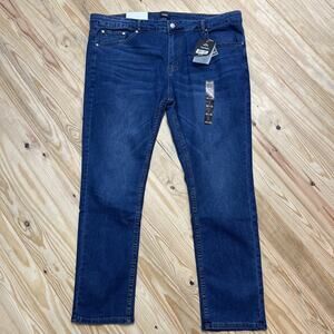 Blu Rock Men's Flex 4-Way Stretch Slim Fit Jeans Medium Wash Size 42x32 NWT